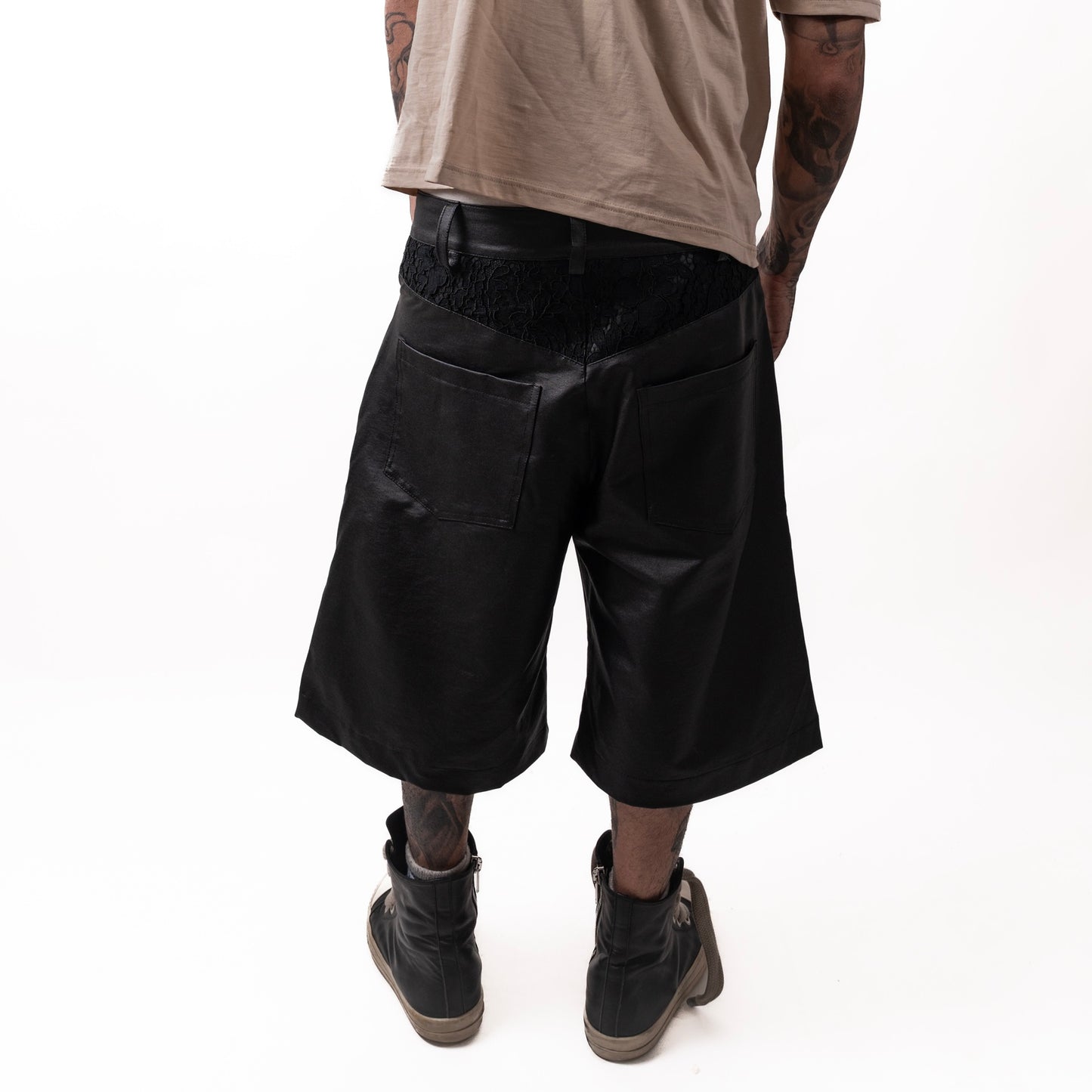 LD LEATHER SHORTS