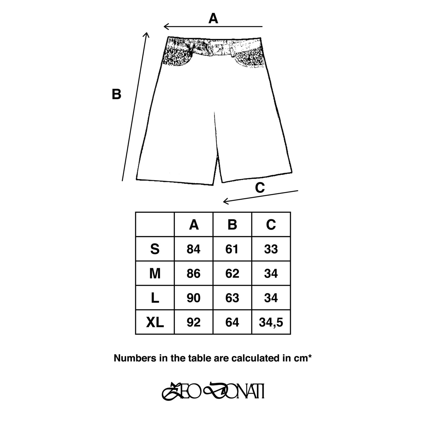 LD LEATHER SHORTS