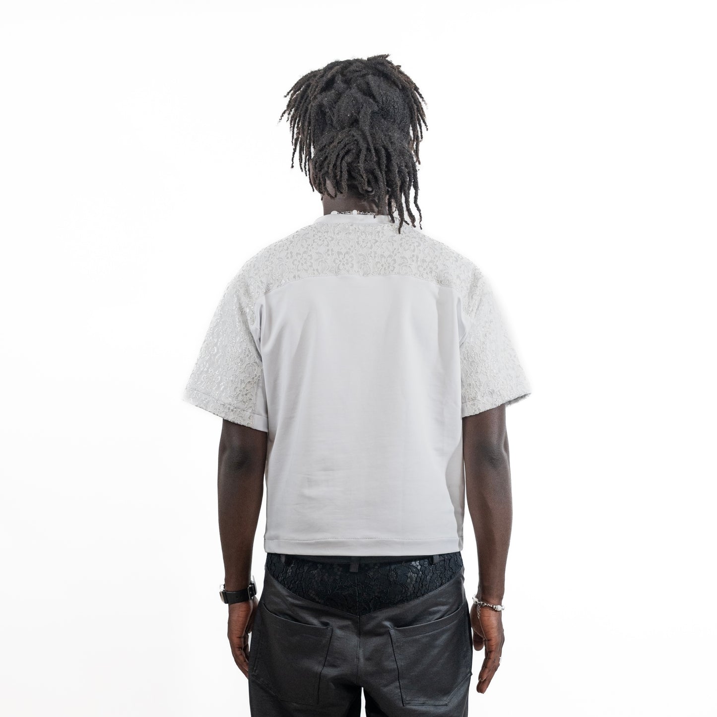 LD T-SHIRT Double Lace White