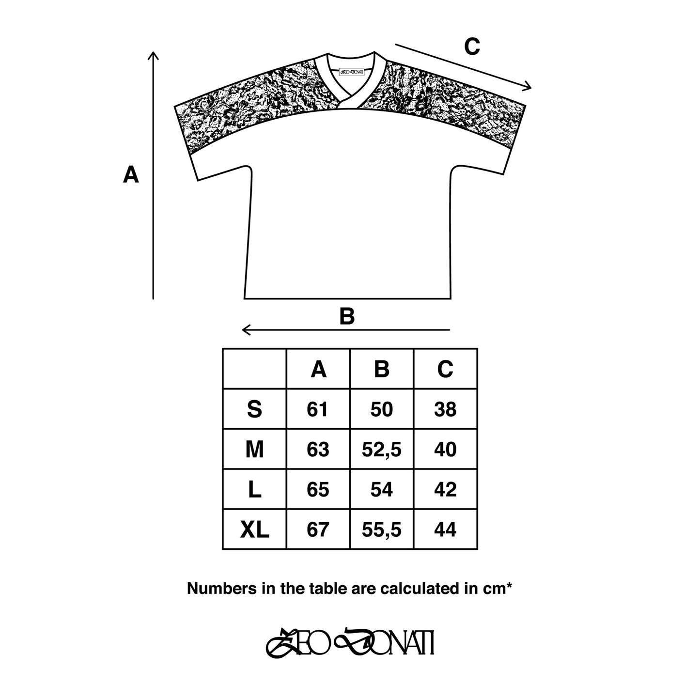 LD T-SHIRT Double Lace Black