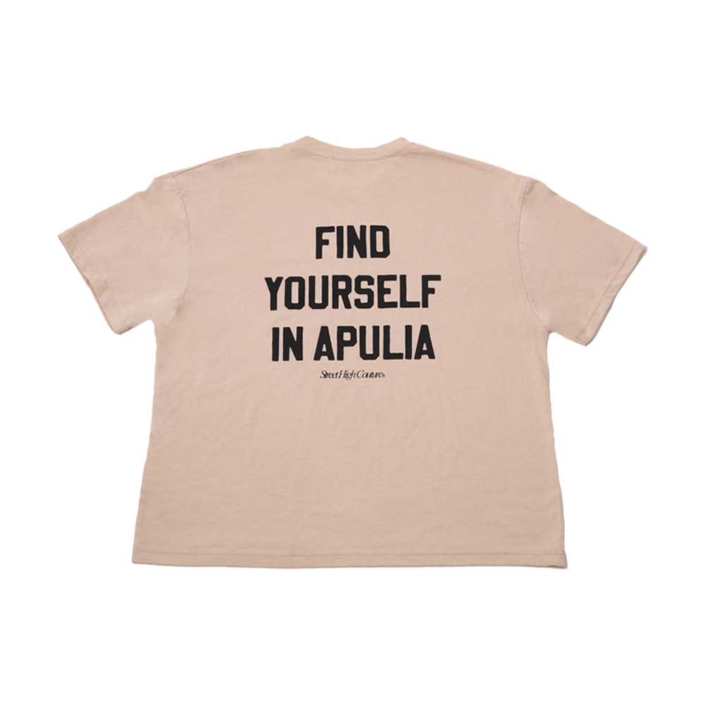 Find Yourself in Apulia T-shirt LD Ivory