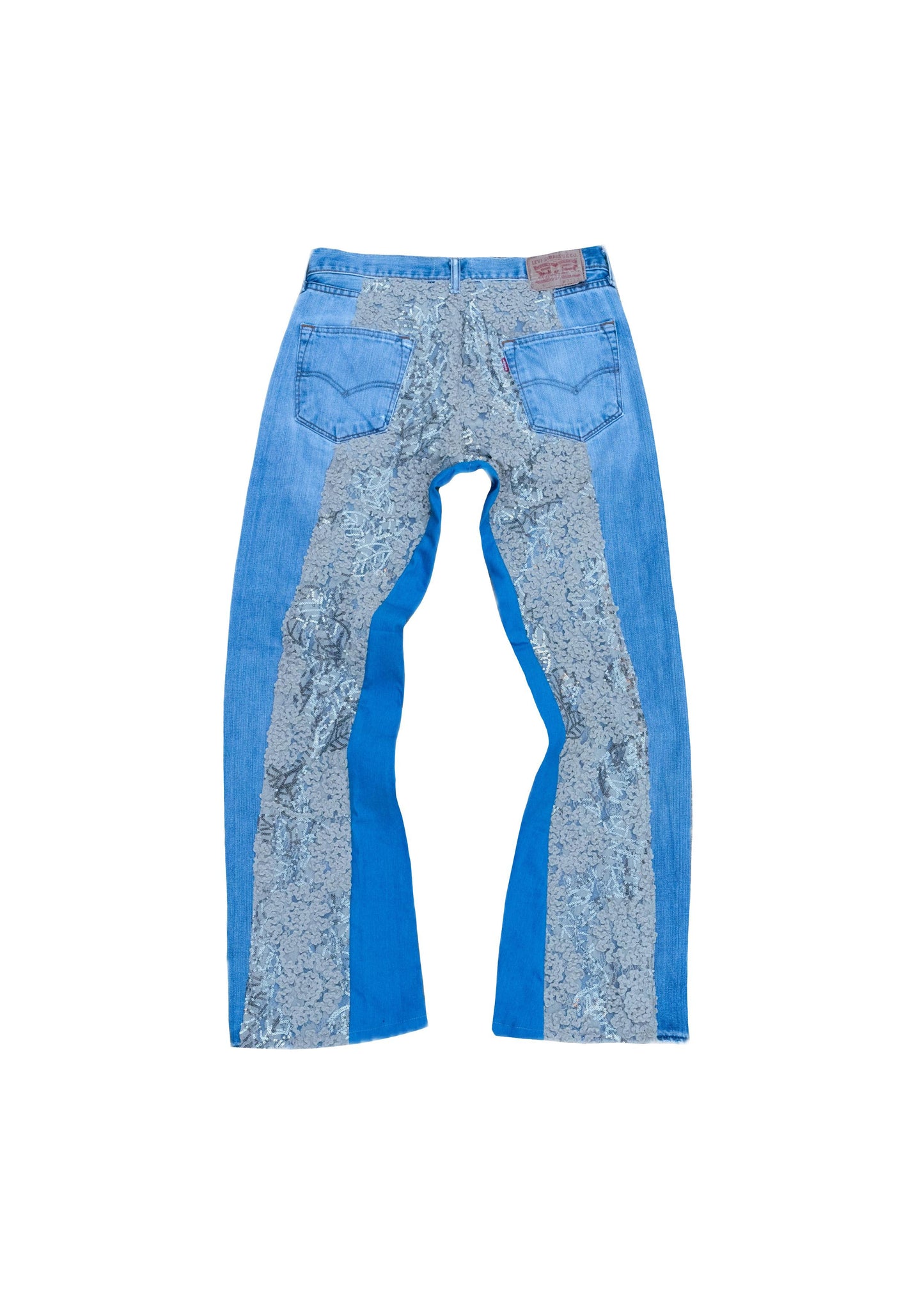 LD x HANDMADE PANT BEIGE LACE