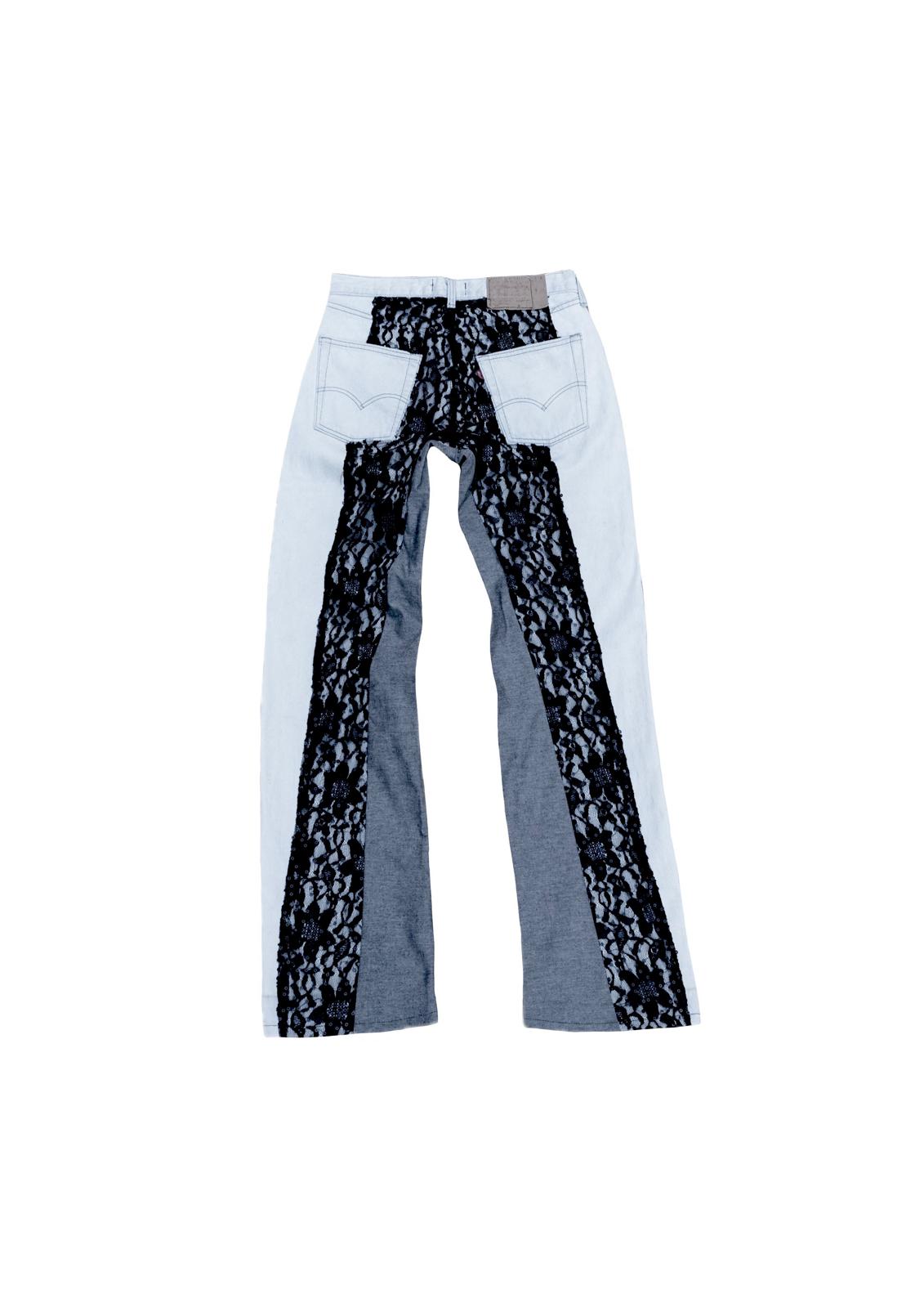 LD x HANDMADE PANT BLACK LACE