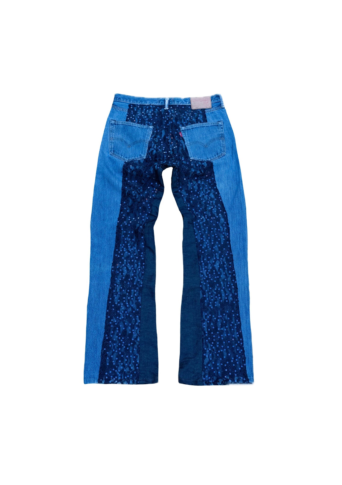 LD x HANDAMADE PANT BLUE LACE