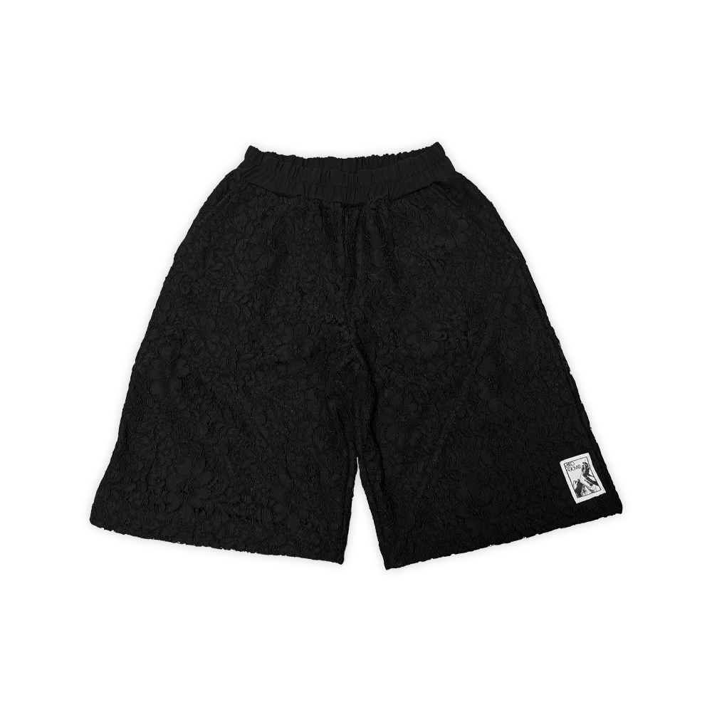 LD LACE SHORTS BLACK