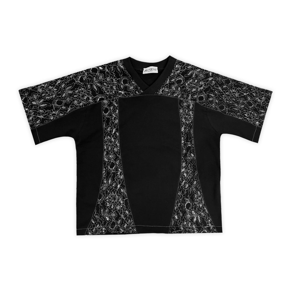 LD T-SHIRT Double Lace Black