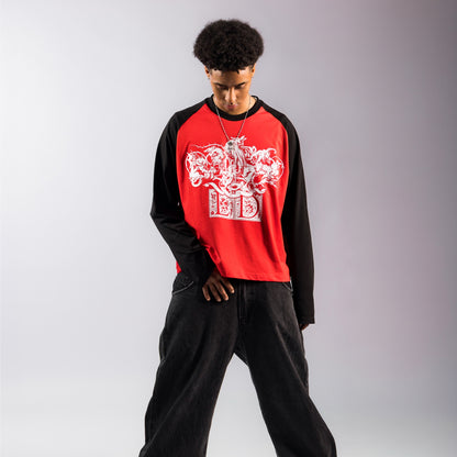 LD RAGLAN 02 - RED