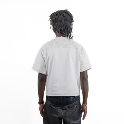 LD T-SHIRT Double Lace White