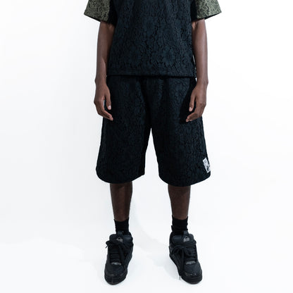 LD LACE SHORTS BLACK