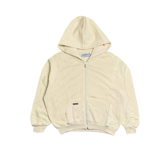 LD x HOODIE ZIP CREAM LD