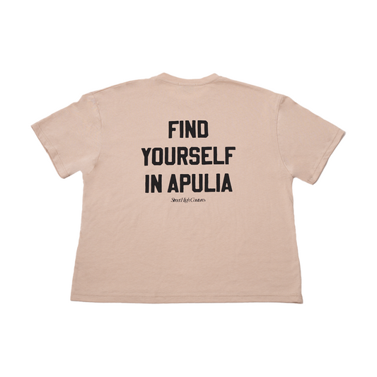 Find Yourself in Apulia T-shirt LD Ivory