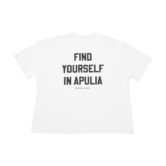 Find Yourself in Apulia T-shirt LD White