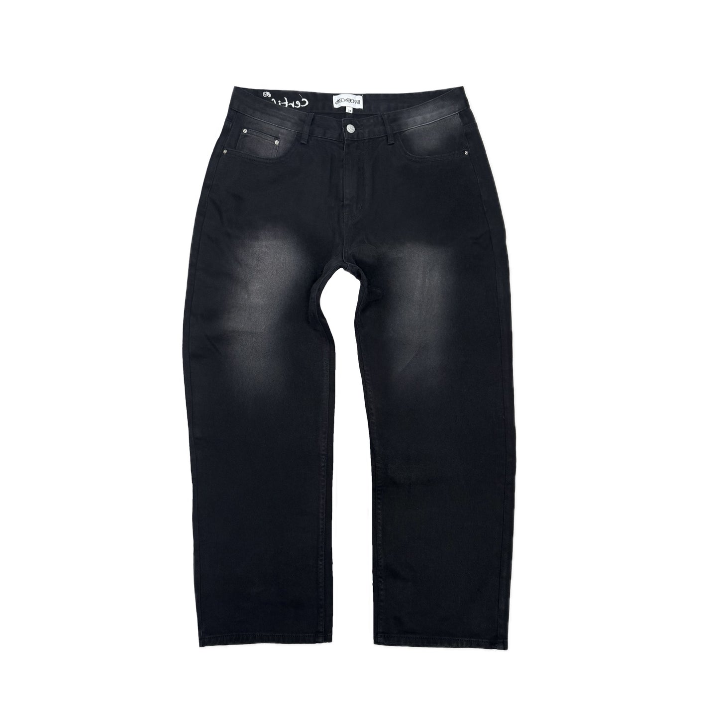 BLACK/WHITE CERTIFIED SWAGGER DENIM