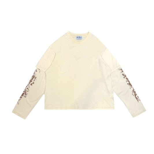 LD X  LONGSLEEVE OFF WHITE