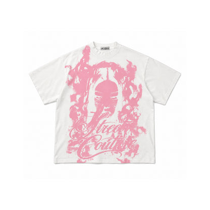 Hell Ride Tee - Pink