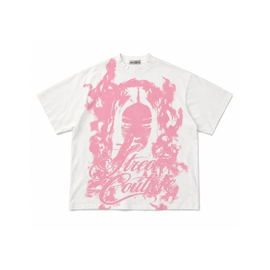 Hell Ride Tee - Pink