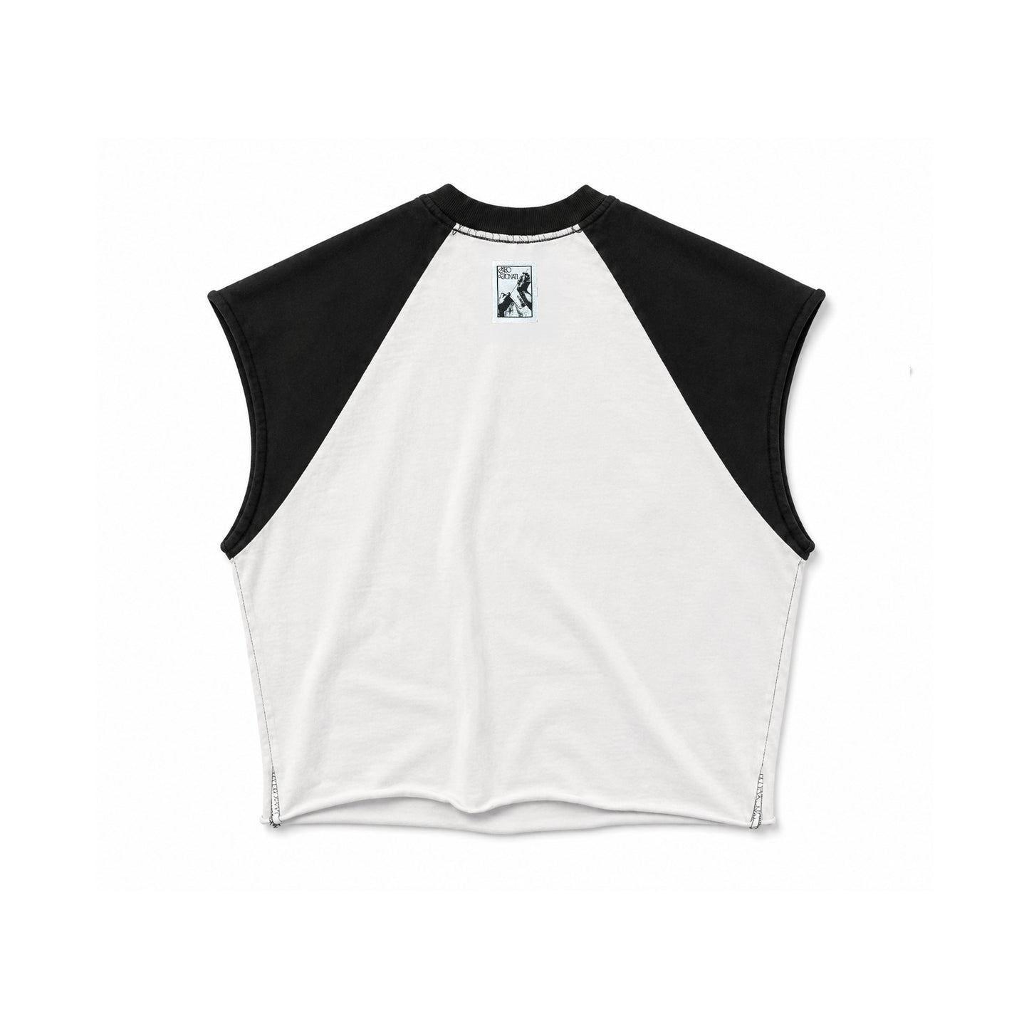 Sacred Raglan Tank - Black