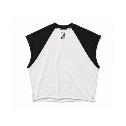 Sacred Raglan Tank - Black