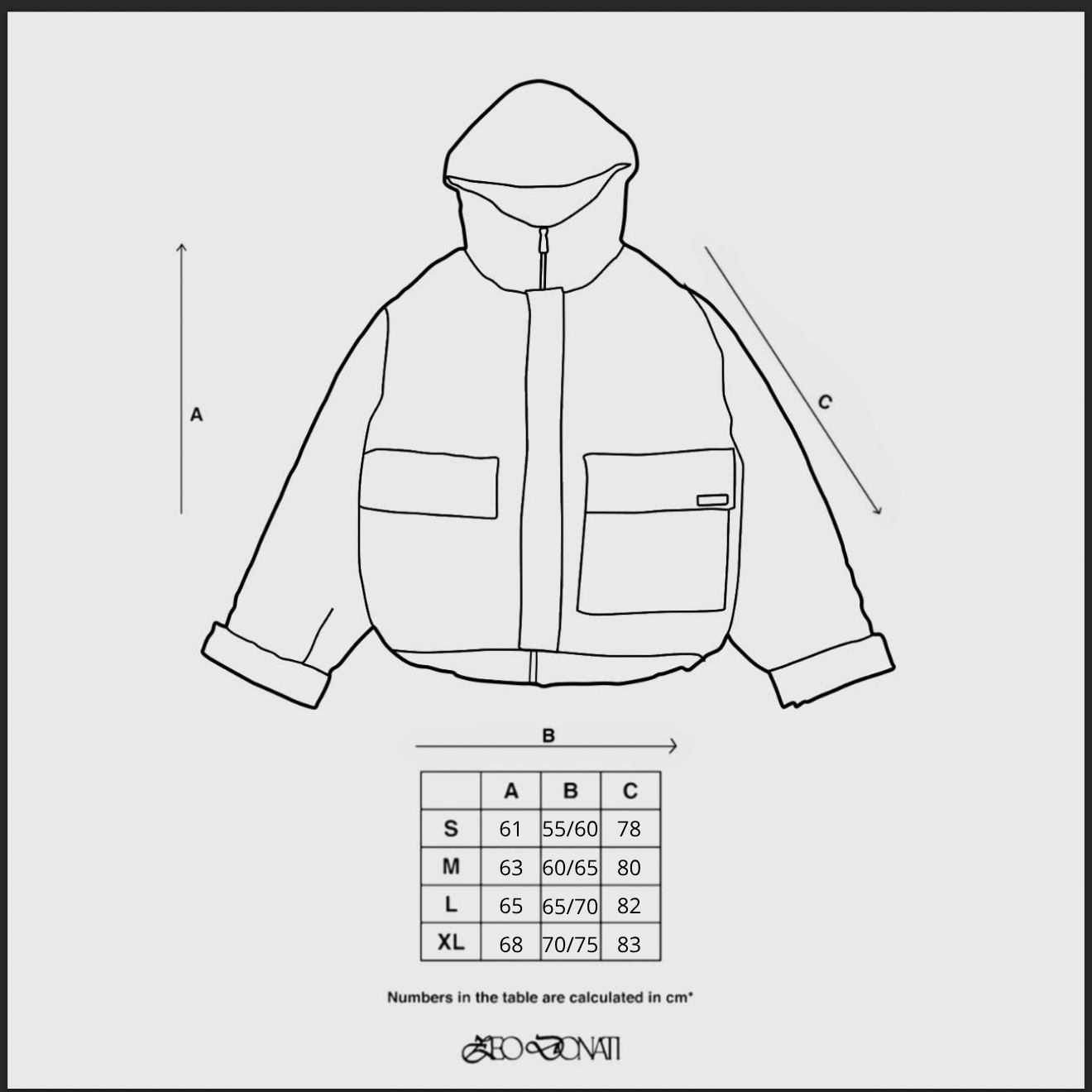 BLACK SCALES WINDY JACKET