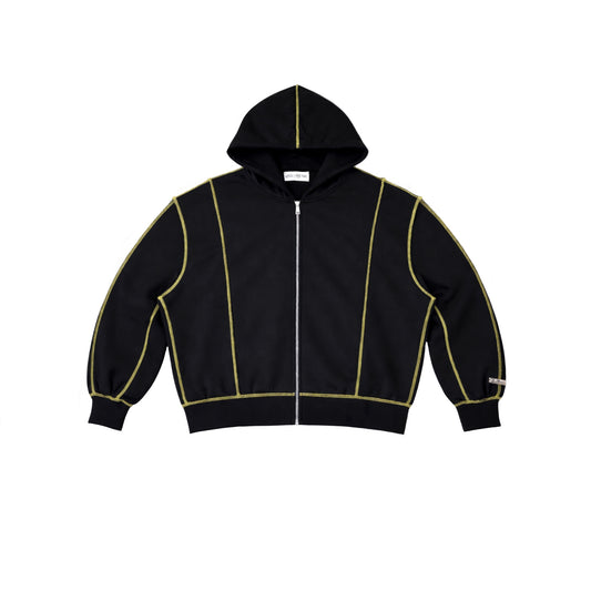 YELLOW LINE HOODIE
