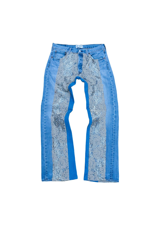 LD x HANDMADE PANT BEIGE LACE