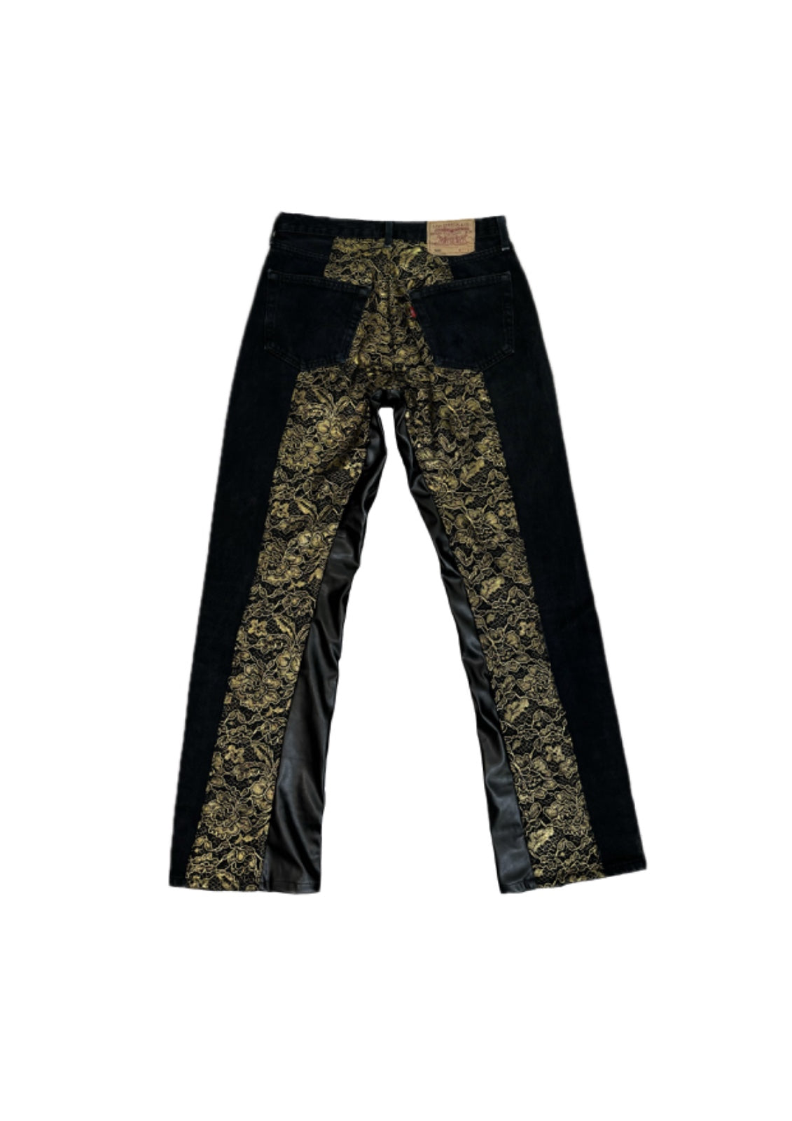 HANDAMADE PANT GOLD LACE
