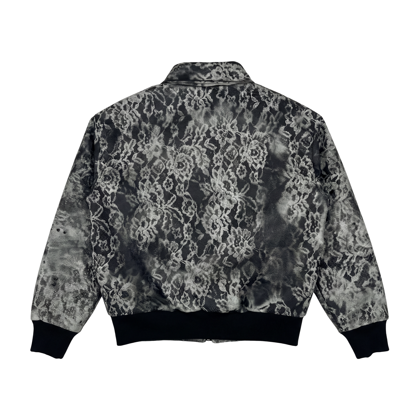 ITALIA82’ GRAY LEATHER JACKET V2