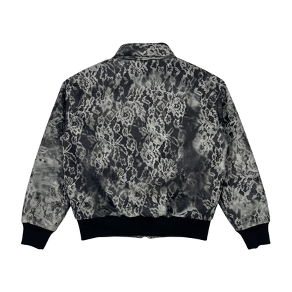 ITALIA82’ GRAY LEATHER JACKET V2