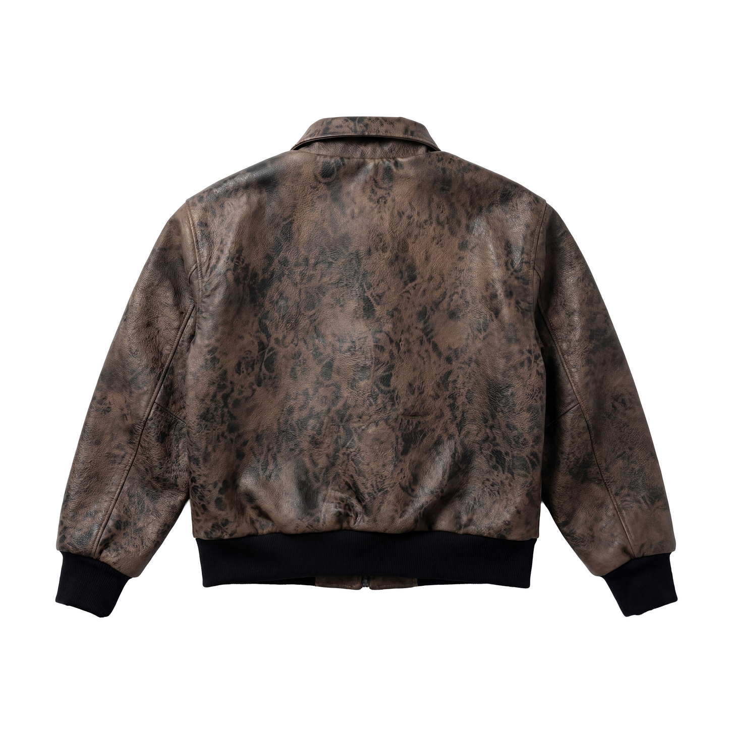 ITALIA82’ BROWN LEATHER JACKET V2
