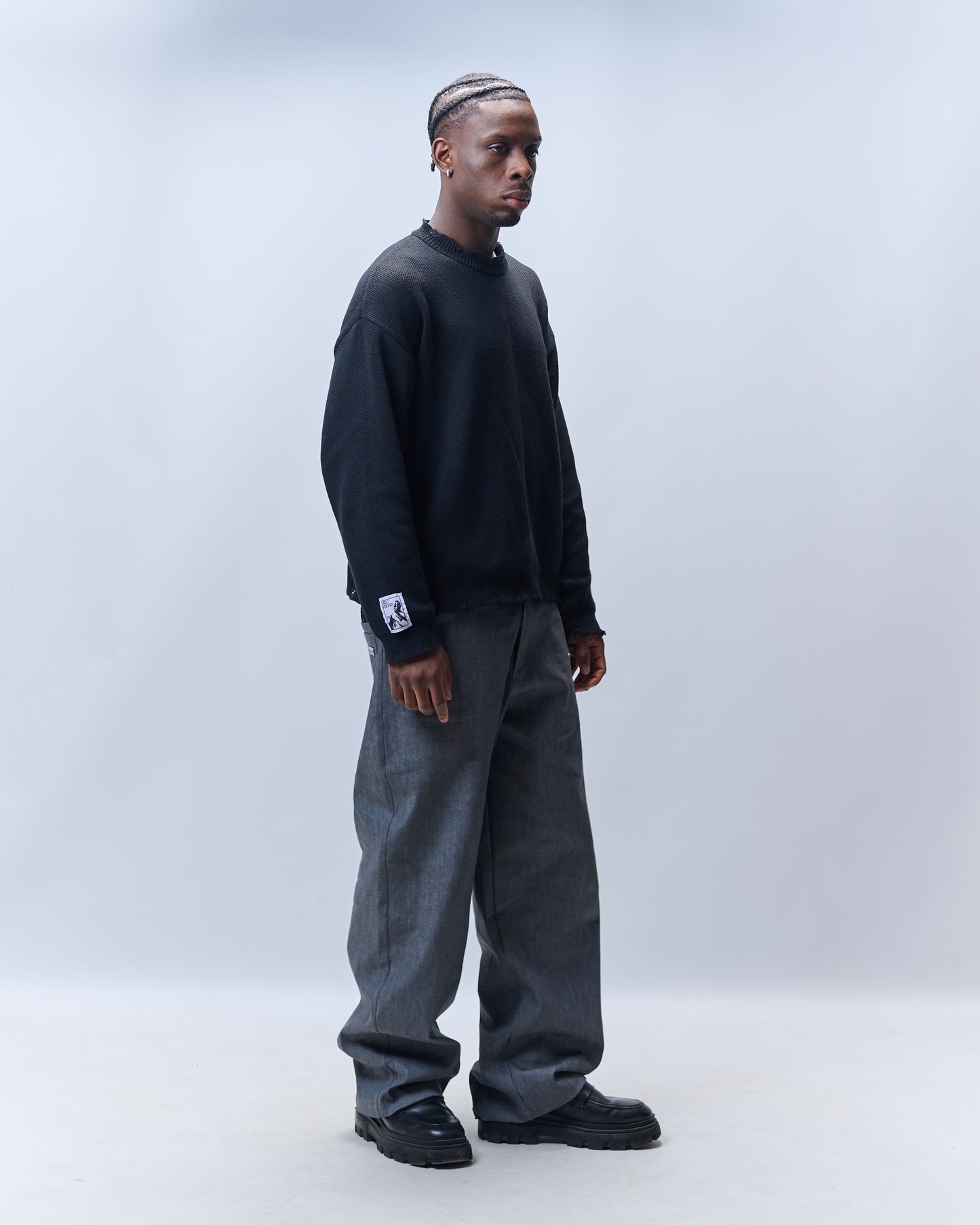 LD x BLACK KNIT SHC