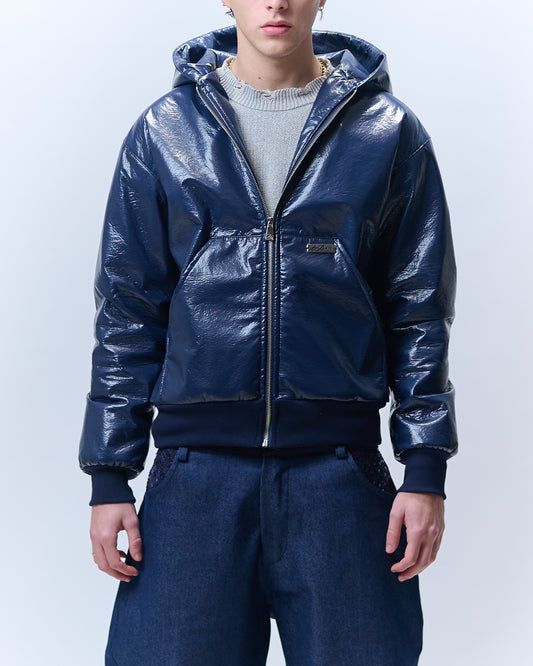 LD x BLU LEATHER JACKET