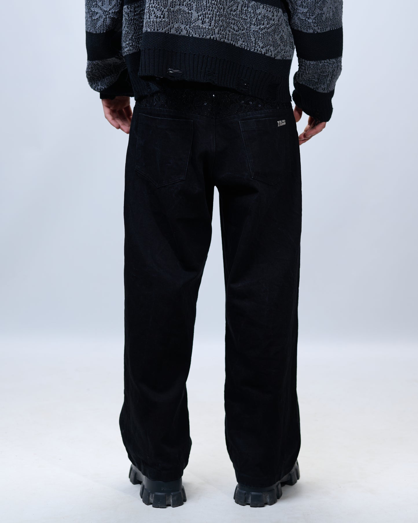 LD x STRASS DENIM BLACK