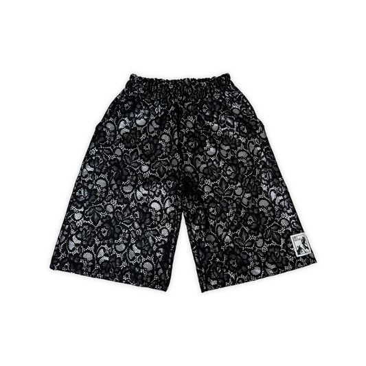 LD LACE SHORTS SILVER