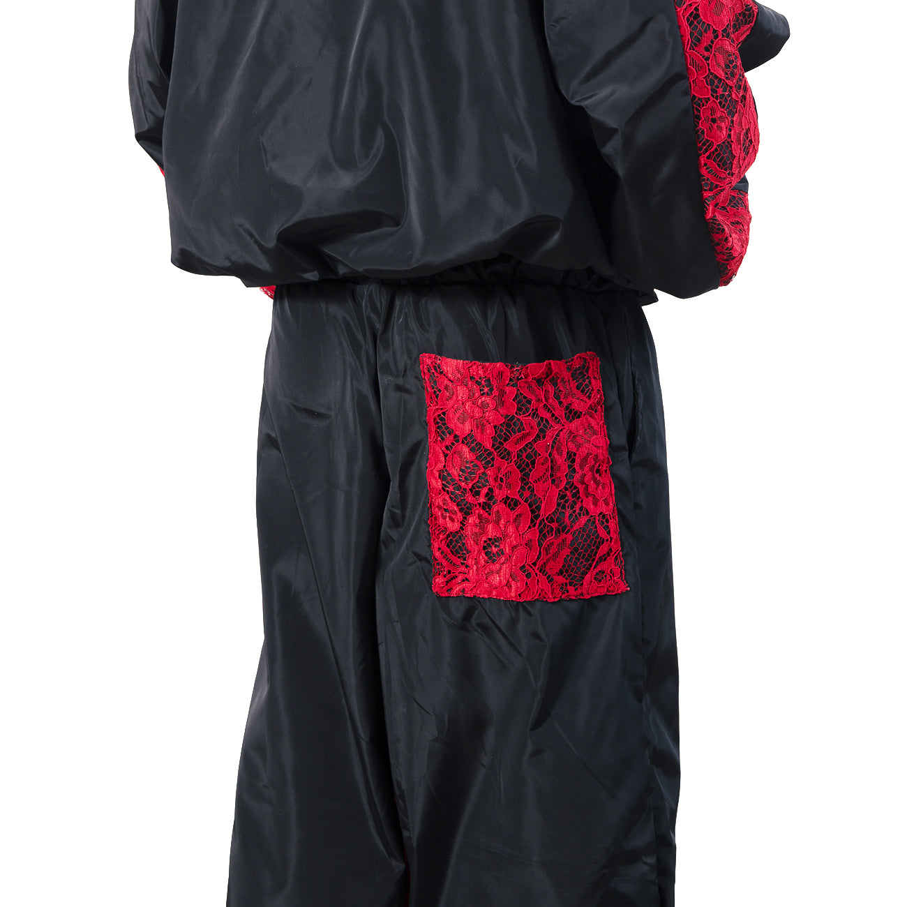 TRACKSUIT BLACK & RED  |  PANTS