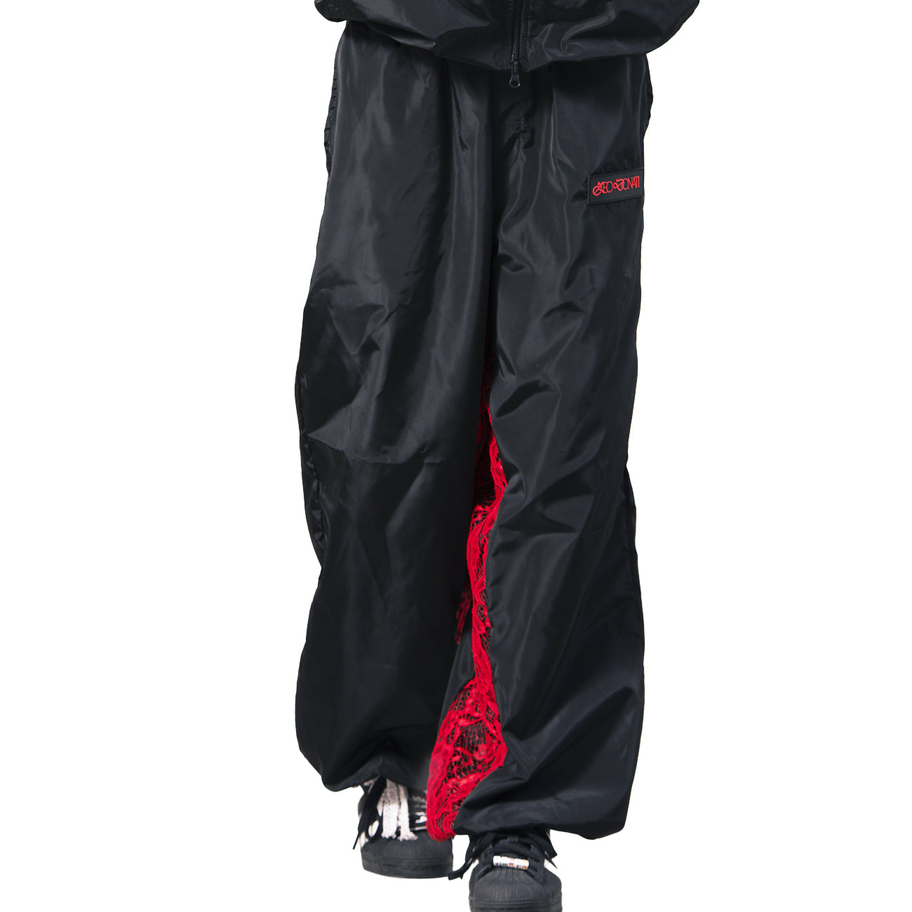 TRACKSUIT BLACK & RED  |  PANTS