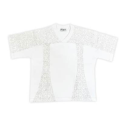 LD T-SHIRT Double Lace White