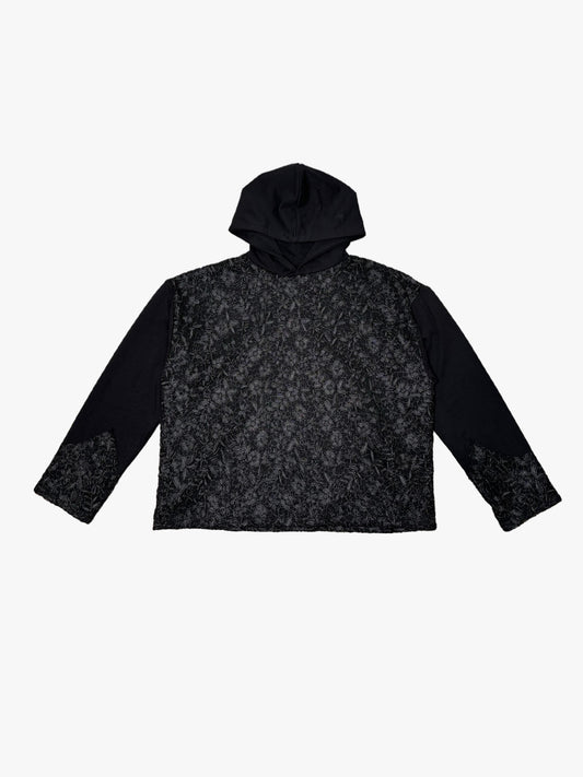 BLACK TIME HOODIE
