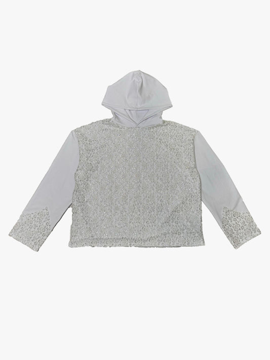 WHITE TIME HOODIE