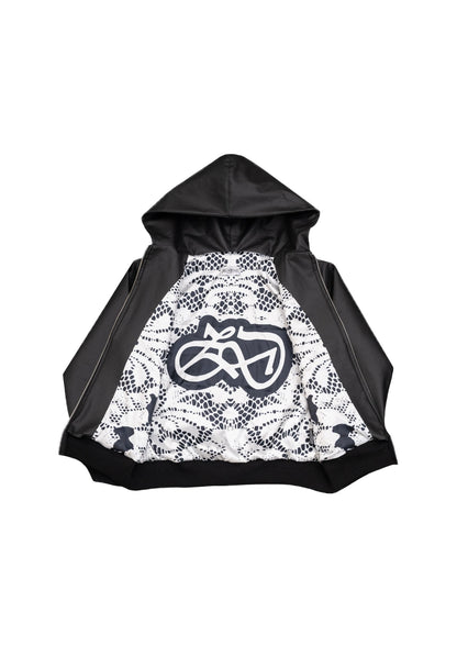 LD x BLACK LEATHER JACKET