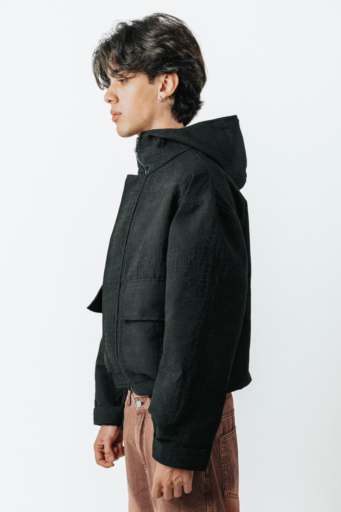 BLACK SCALES WINDY JACKET