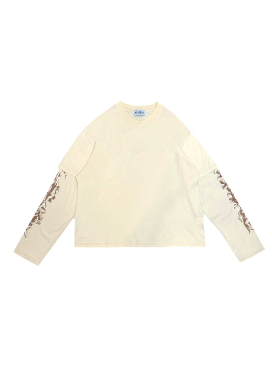 LD X  LONGSLEEVE OFF WHITE