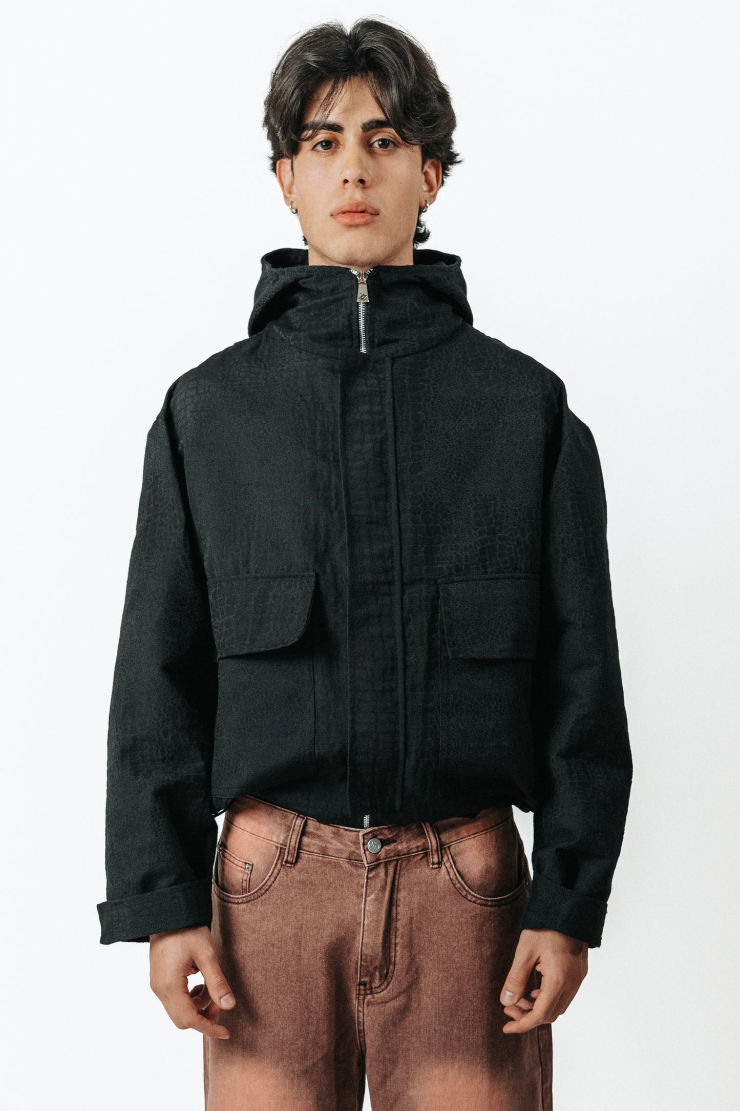 BLACK SCALES WINDY JACKET