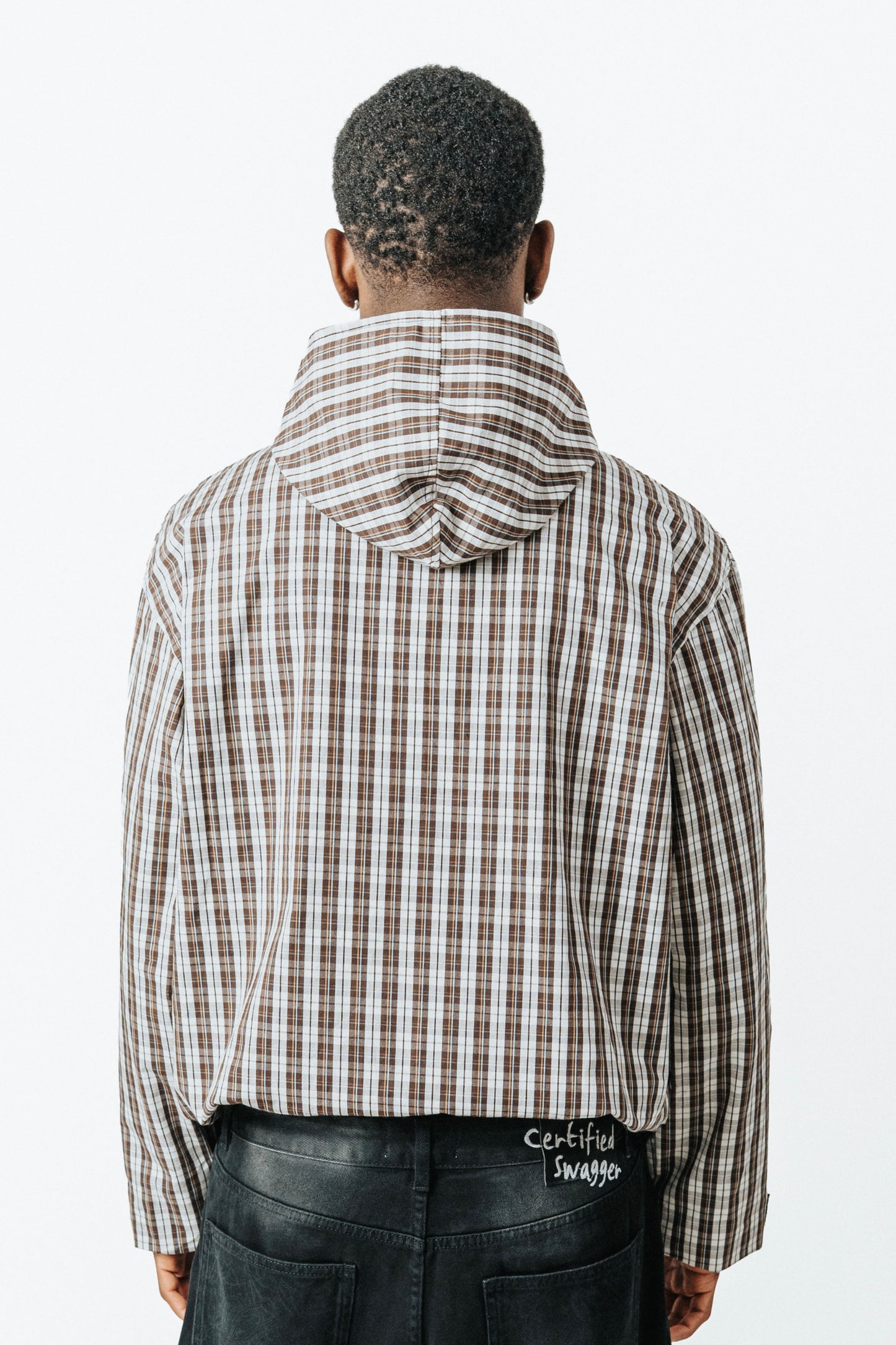 CHECKED WINDY JACKET