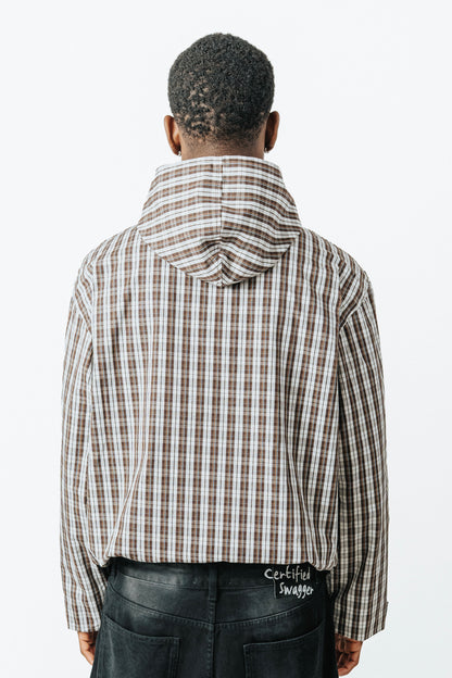 CHECKED WINDY JACKET