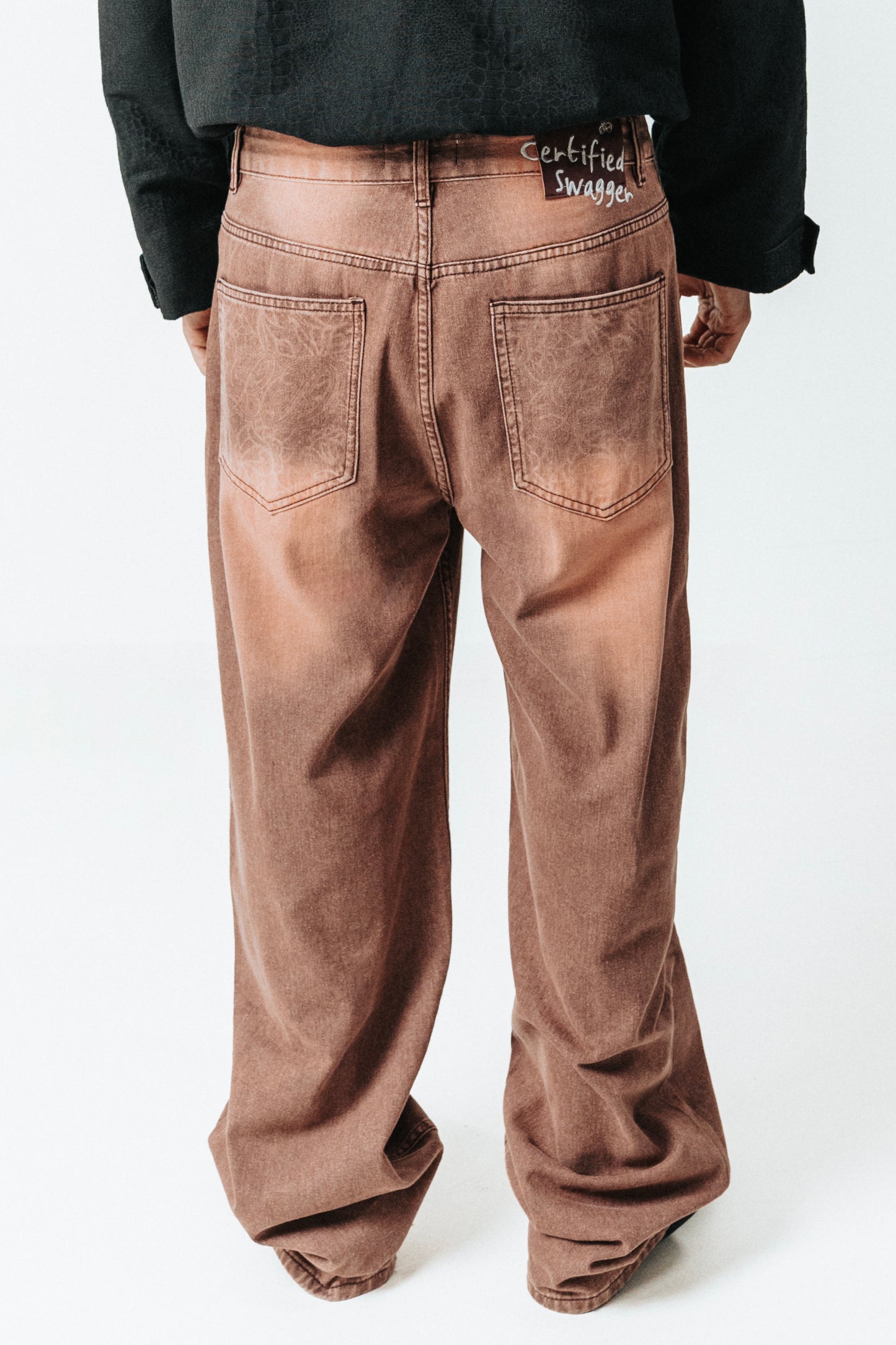 INDIGO/LAVANDER CERTIFIED SWAGGER DENIM