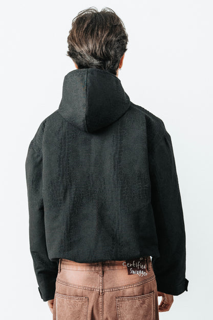 BLACK SCALES WINDY JACKET