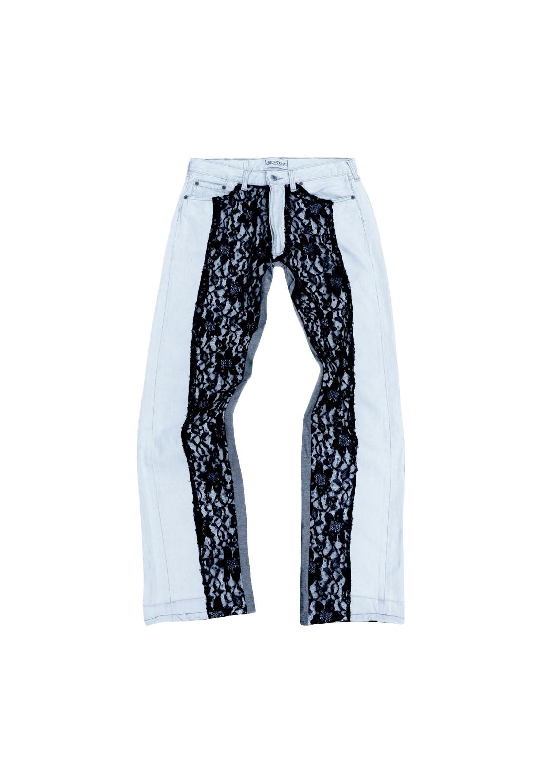 LD x HANDMADE PANT BLACK LACE