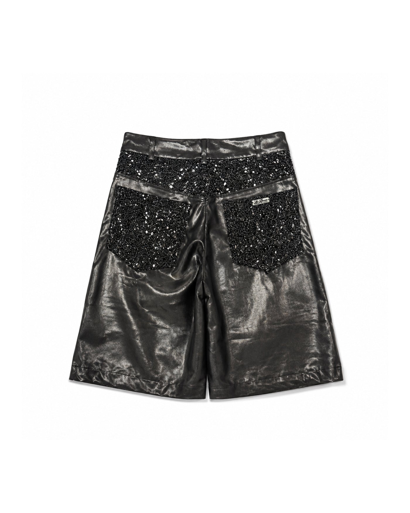 Silver Lace Denim