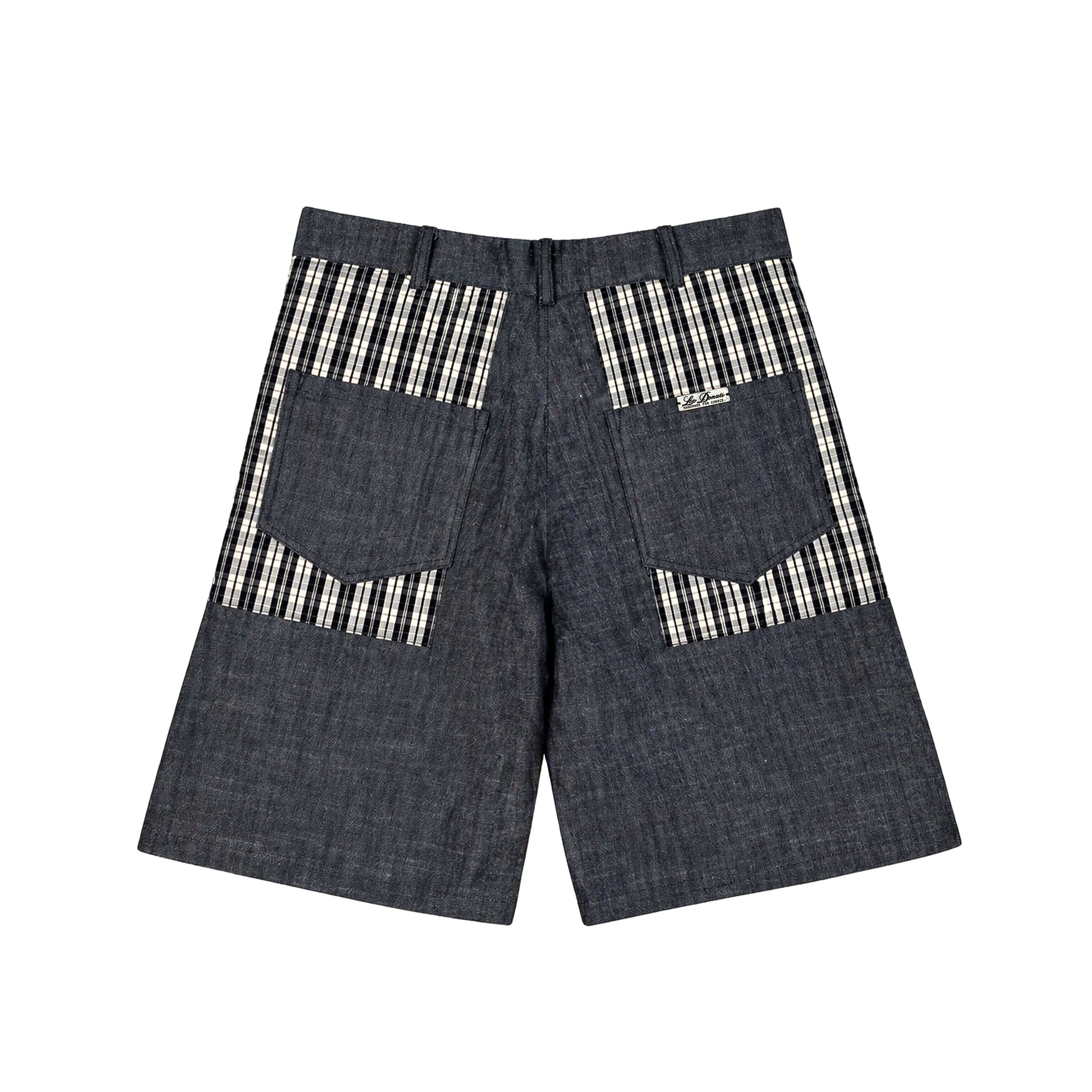 SPLIT CHECK SHORTS - retro