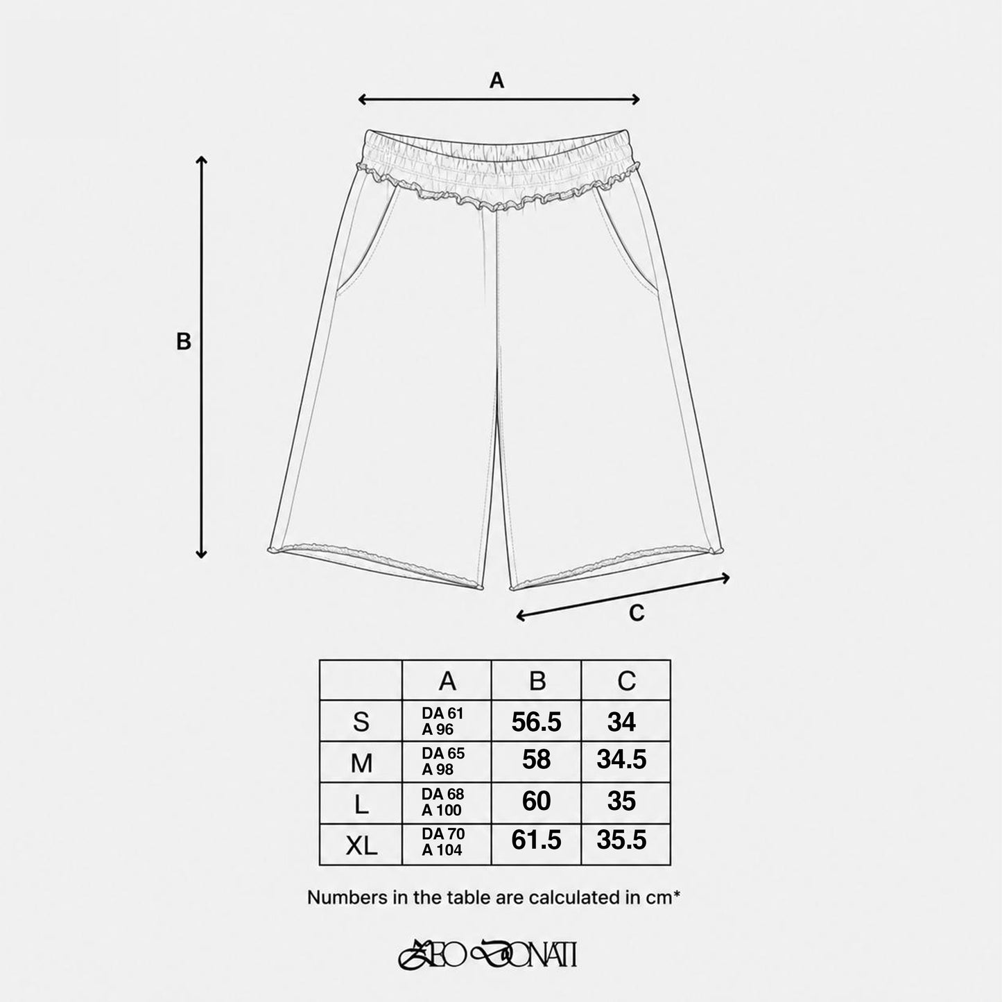 SHC Black Plaid Shorts - Guida taglie